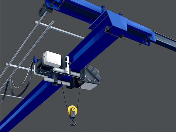 山東濟寧歐式起重機廠家5噸歐式橋吊靠譜